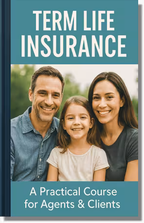 Term life insurance -- to view the course description, simply click here..