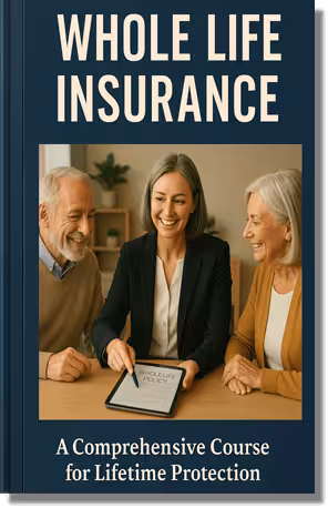 Whole life insurance -- to view the course description, simply click here..